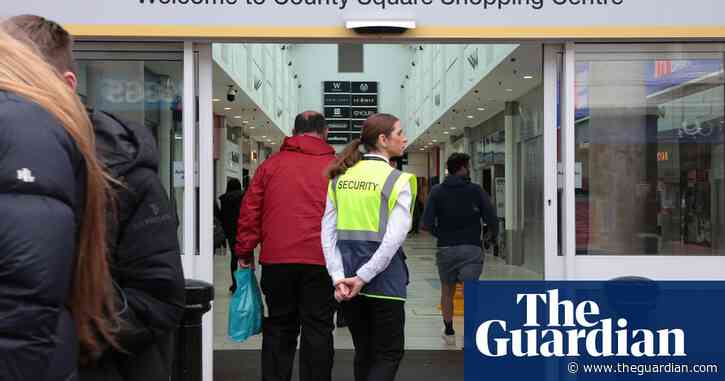 ‘It’s shocking’: rise in UK shopping centre staff wearing stab vests as violence soars