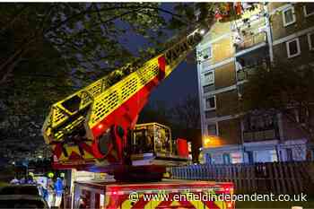 Albert Road, Tottenham fire: Lit cigarette destroys balcony