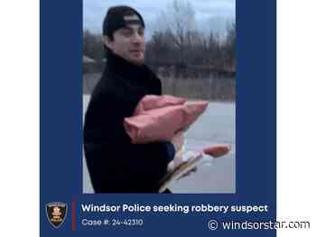 Windsor police ask public to help identify robbery suspect