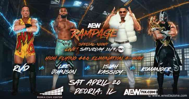 Rob Van Dam Match Announced For 4/20 AEW Rampage, Updated Card