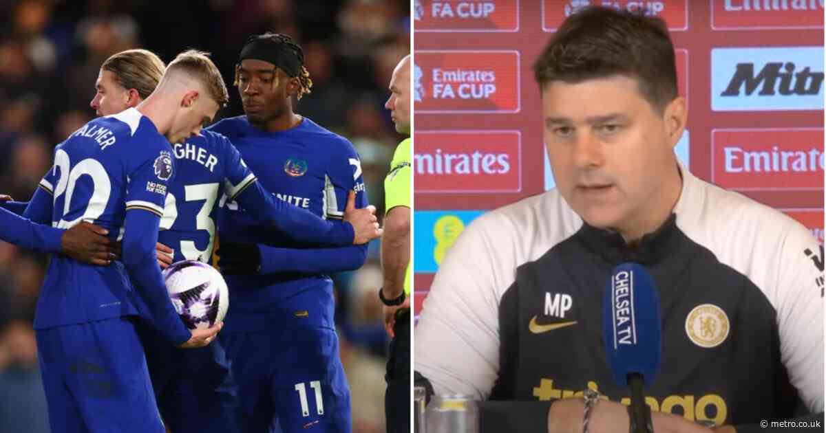 Mauricio Pochettino reveals the one positive he took away from Chelsea’s penalty row against Everton