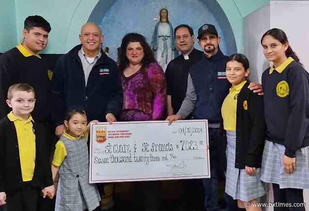 Morris Park Holy Name Society and Big Deal Supermarket raise over $7,000 for annual Lenten Fundraiser