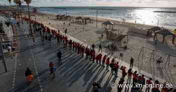 Tel Aviv: Israelis fordern Geisel-Deal - 85 Kilometer lange Menschenkette
