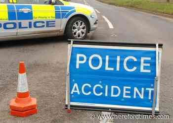 Police called to a crash on A4103 in Herefordshire