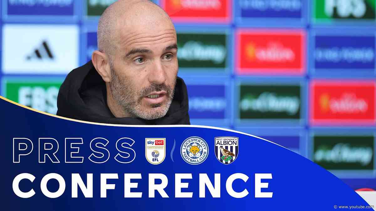 Enzo's Eyes On West Brom 🔎 | Manager Previews Saturday's Championship Clash