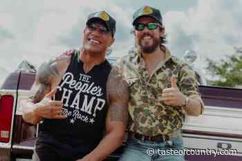 How The Rock Ended Up in Chris Janson's New Music Video