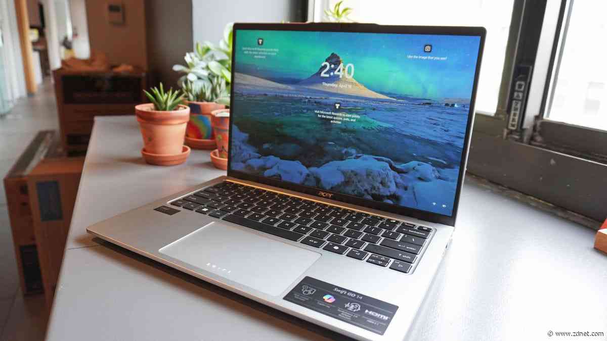 I tested Acer's $799 AI laptop for a week and there's one feature I can't give up