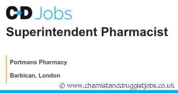 Portmans Pharmacy: Superintendent Pharmacist