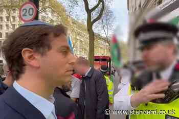 Met apologises after ‘openly Jewish’ comment by officer near pro-Palestine demo