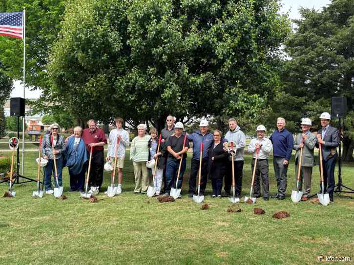 Oklahoma Christian University breaks ground on Survivor Tree Memorial Plaza