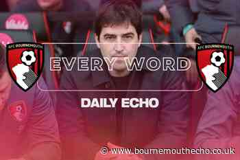 Every word from Andoni Iraola on Aston Villa v AFC Bournemouth