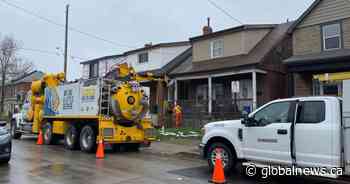 Pickup crashes into Hamilton home and damages gas line: police