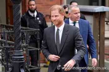 Prince Harry wins latest High Court legal round against The Sun publisher