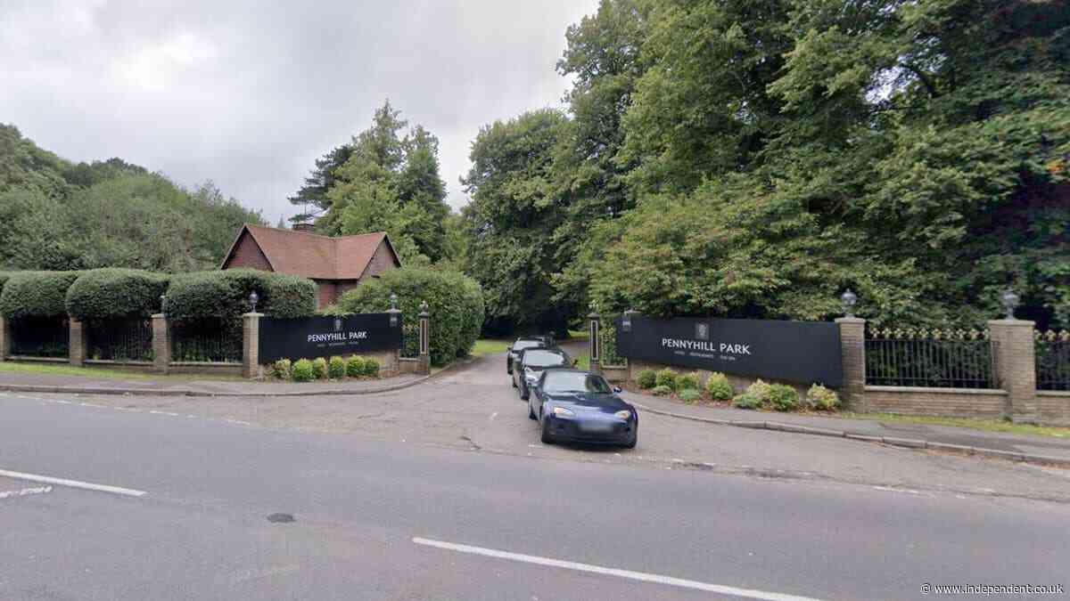 Woman found dead at luxury Bagshot hotel as man arrested on suspicion of murder