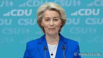 CDU-Kampagne zur Europawahl: Die Spitzenkandidatin kommt zum Schluss