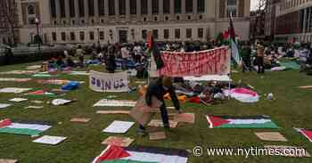 Columbia University Protests Over Gaza War Continue and Spread to Other Campuses