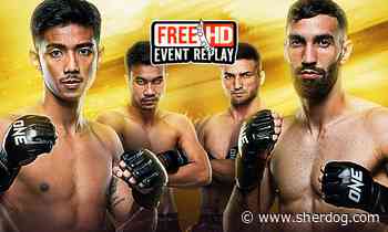 Free HD Event Replay: ONE Friday Fights 59 ‘Yamin vs. Ouraghi’