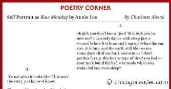 Self Portrait as Blue Monday by Annie Lee