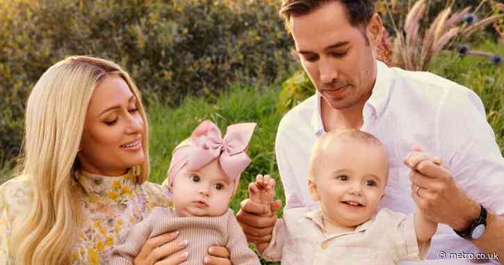 Paris Hilton finally shares first photos of adorable baby daughter London