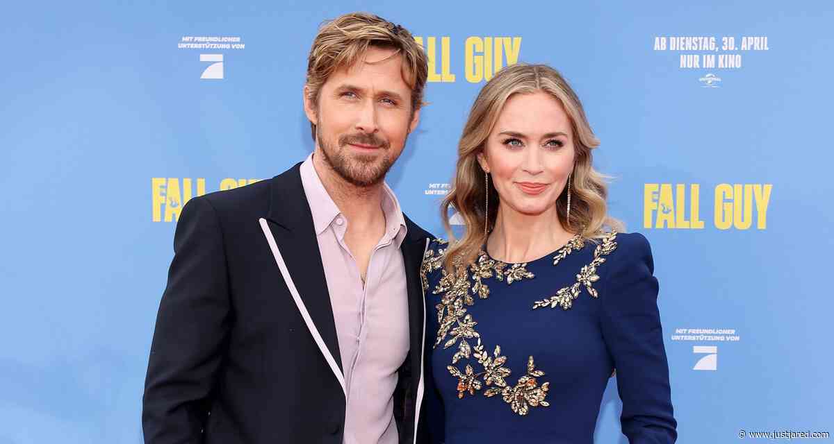 Ryan Gosling & Emily Blunt Dress to Impress for 'The Fall Guy' Premiere in Berlin