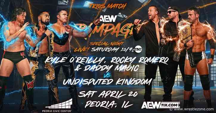 Trios Match Added To 4/20 AEW Rampage