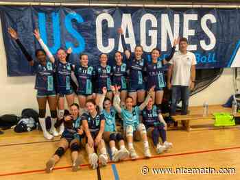 Ces jeunes filles qui font l’avenir du club de volley de Cagnes-sur-Mer