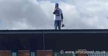 Rooftop standoff with police in Bristol suburb