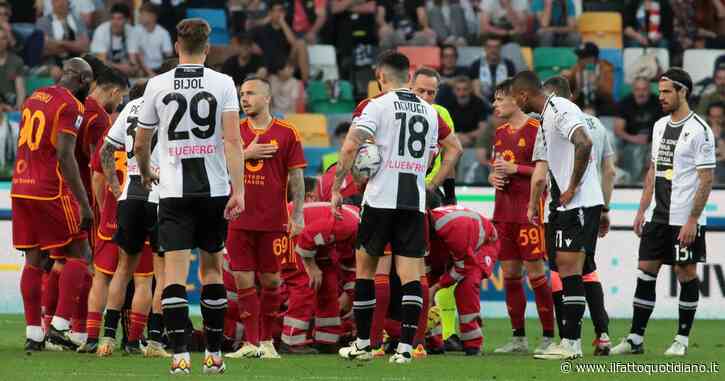 Udinese-Roma, no alla richiesta giallorossa: ultimi 18 minuti si giocano il 25 aprile. Il club durissimo: “Passo indietro per tutto il sistema”