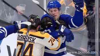History with Maple Leafs could help Bruins snap short playoff slump