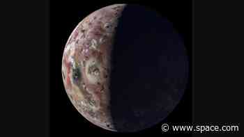 NASA's Juno probe captures amazing views of Jupiter's volcanic moon Io (video)