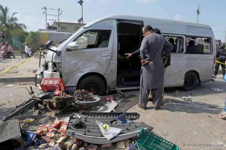 Bomber targets Japanese workers in Pakistan; all survive