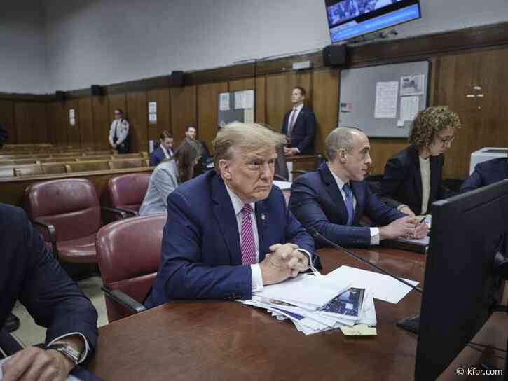 Jury seated in Trump trial