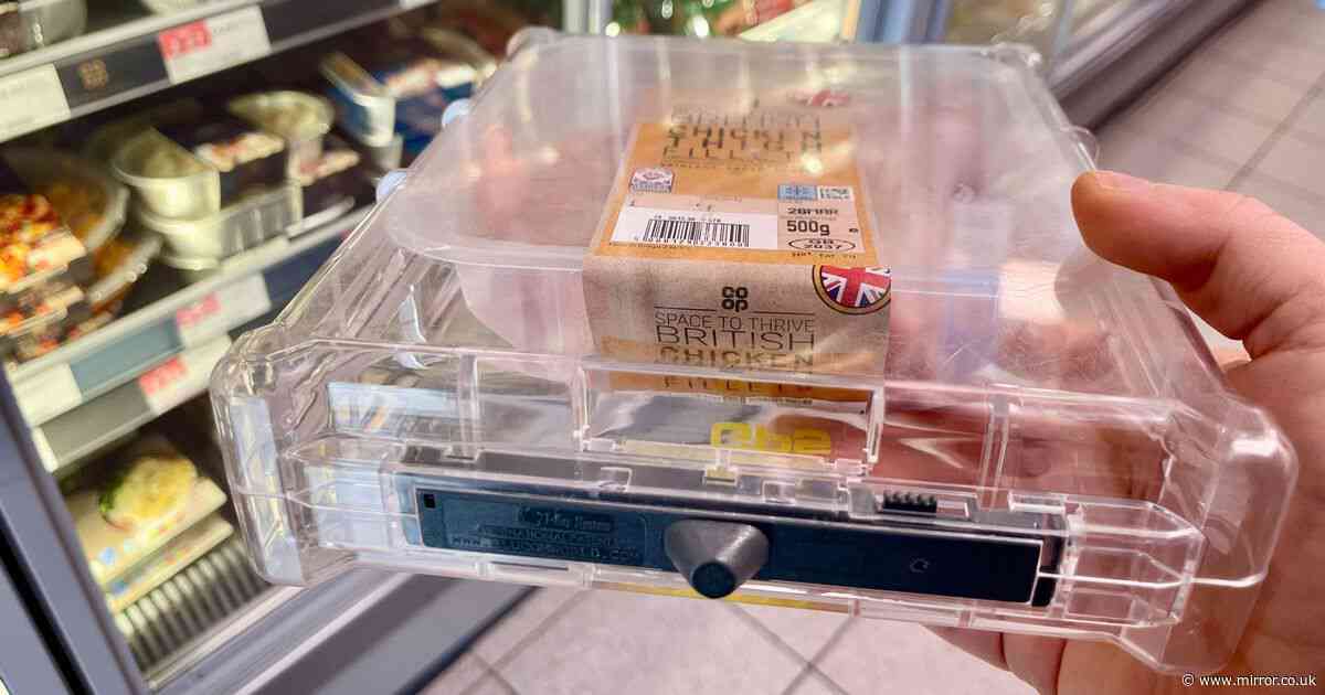 Co-op locks up meat as Britain's shops hit by thieves every 78 seconds but only 15% are caught
