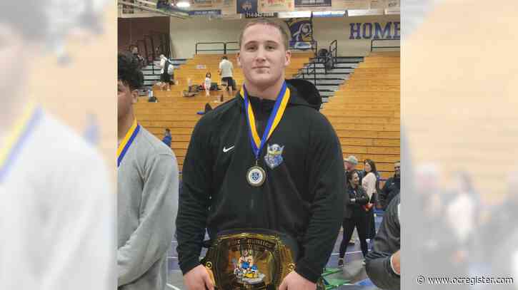 All-County boys wrestling: Fountain Valley’s Ryland Whitworth is the O.C. wrestler of the year