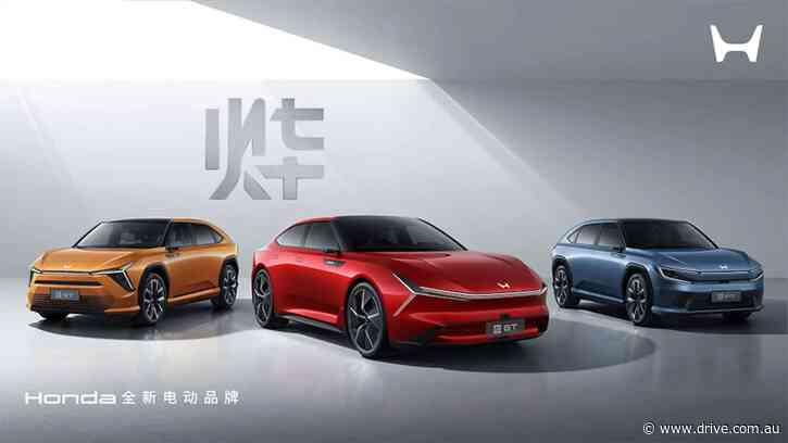 Honda unveils new-generation electric vehicles for China