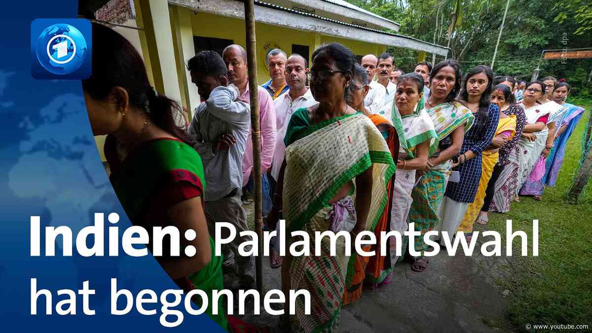 Sechswöchige Parlamentswahlen in Indien haben begonnen