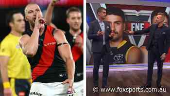 ‘Take the two’: Bombers star’s next contract sparks lively live Fox Footy TV debate