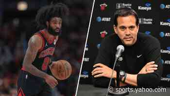 Erik Spoelstra speaks strong praise for Coby White ahead of play-in game