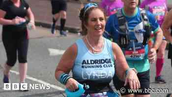 Never give up, says final-place marathon runner