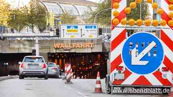 Staufalle Wallringtunnel: Gesperrte Fahrspur gibt Rätsel auf