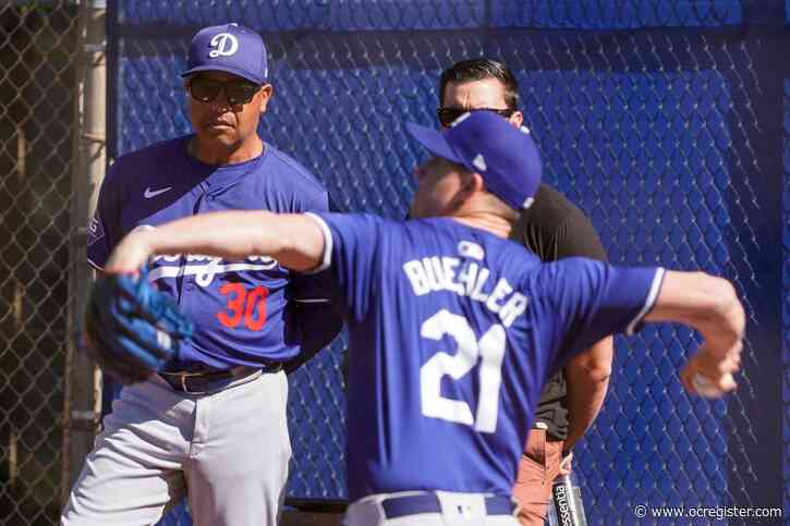 Dodgers’ Walker Buehler has been ‘not great’ in rehab outings, Dave Roberts says
