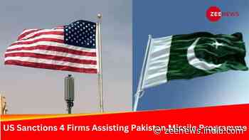 US Imposes Sanctions On 4 Companies Aiding In Pakistan’s Ballistic Missile Programme