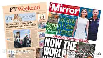 The Papers: 'World waits on Iran' and Sunak gets tough on benefits