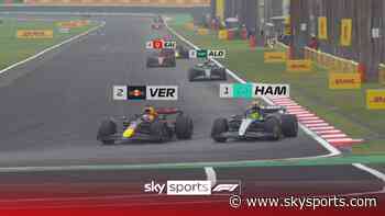 Verstappen takes Sprint lead from Hamilton