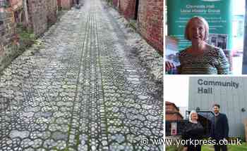 York's distinctive back-alley scoria bricks in the spotlight