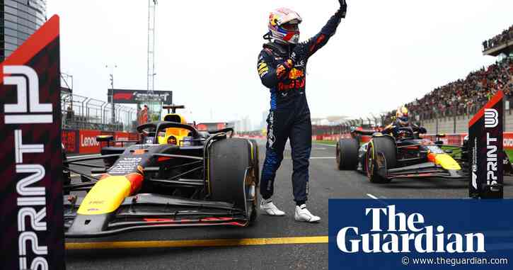 Max Verstappen wins first F1 sprint race of the season at Chinese Grand Prix