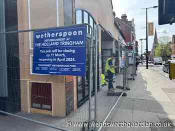 The Holland Tringham Wetherspoons in Streatham to reopen