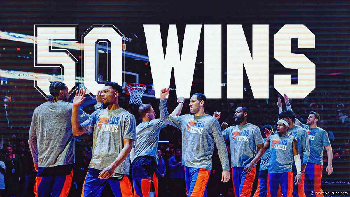50 BEST PLAYS from each of the Knicks 50 regular season wins