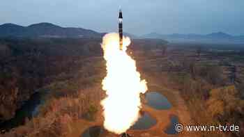 Von Südkorea "genau beobachtet": Nordkorea testet Marschflugkörper mit "supergroßem Sprengkopf"
