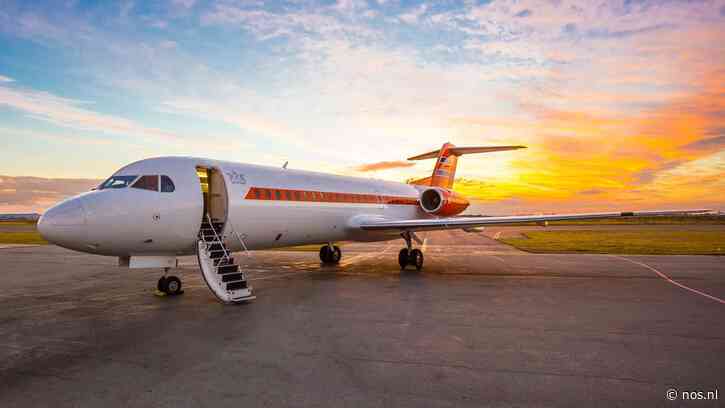 Oud-regeringstoestel KBX, een Fokker 70, weer te koop
